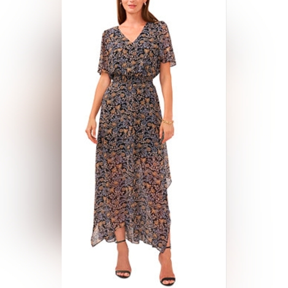 Vince Camuto Dresses & Skirts - Vince Camuto High Low Dress - Black and Brown